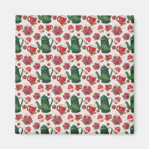 Aquarell Holiday Tee Party Magnet