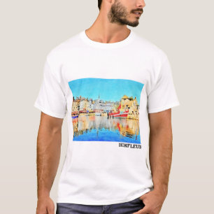 Aquarell Honfleur T-Shirt