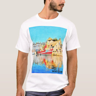 Aquarell Honfleur T-Shirt