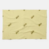 Aquarell-Honig-Biene Geschirrtuch (Horizontal)