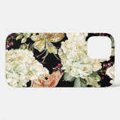 Aquarell-Hortensien-Lilien: Florales Muster Case-Mate iPhone Hülle (Rückseite (Horizontal))
