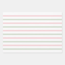 Aquarell Hübsch Blütendarm Geschenkpapier Set