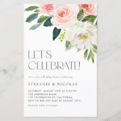 Aquarell Hübsch Garden Blume Polterabend (Vorderseite)