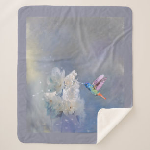 Aquarell Hummingbird Blume Bird Sherpadecke