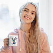 Aquarell Hummingbird Sublimierung für Vogel Lover Kaffeetasse