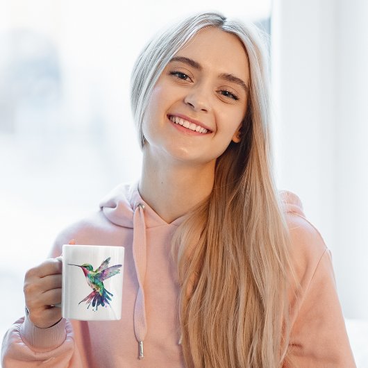 Aquarell Hummingbird Sublimierung für Vogel Lover Kaffeetasse