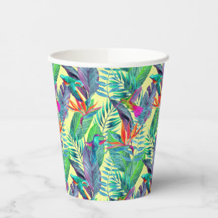 Aquarell Hummingbirds Pappbecher