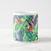 Aquarell Hummingvögel| Erste Schritte Jumbo-Tasse (Vorderseite)