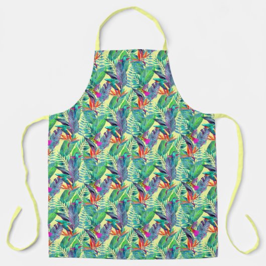 Aquarell Hummingvögel Schürze (Vorderseite)