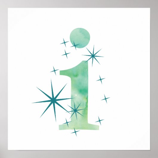 Aquarell I Poster (Vorne)