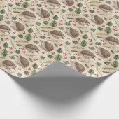 Aquarell-Igel-Geschenkpapier Geschenkpapier (Ecke)