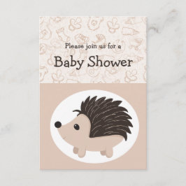 Aquarell Igel Tierbabydusche Fun PARTY Einladung