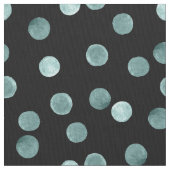 Aquarell In blauen Polka-Punkten . Stoff (Nahaufnahme)