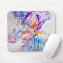 Aquarell Iris Blume Malerei Kunst