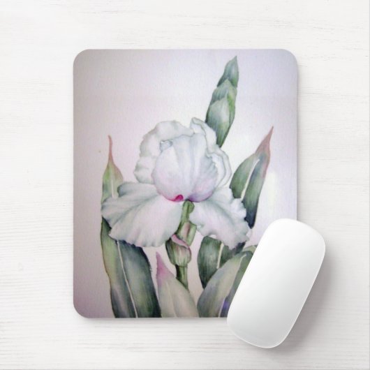 Aquarell-Iris Mousepad (Mit Mouse)