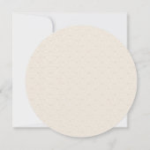 Aquarell Japanischer Koi Fisch Hochzeit Einladung (Rückseite)