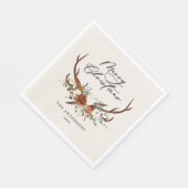 Aquarell Junggebliebene frohe Weihnachten Serviette (Ecke)