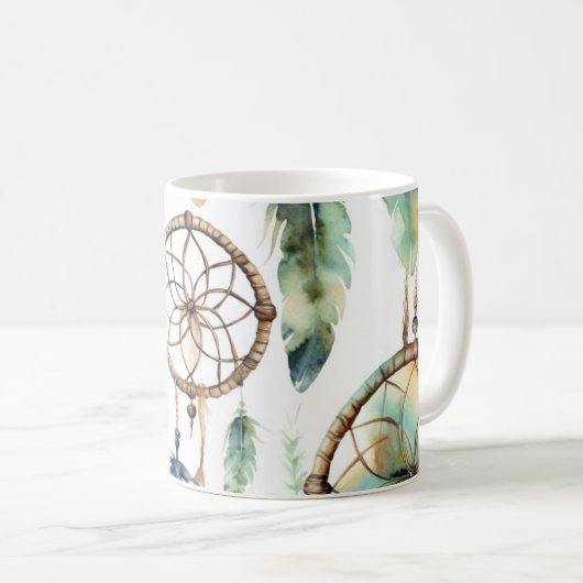 Aquarell Kaffeetasse (VorderseiteRechts)