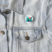Aquarell Kaktus Button (Beispiel)