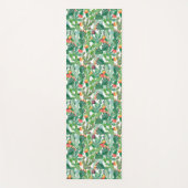 Aquarell-Kaktus-Muster Yogamatte (Vorderseite)