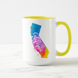 Aquarell Kalifornien Tasse