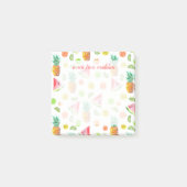 Aquarell-kandierte Frucht-Muster Post-it Klebezettel (Vorderseite)