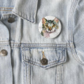Aquarell-Katze Button (Beispiel)