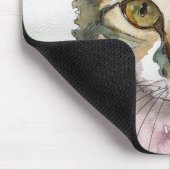 Aquarell-Katze Mousepad (Ecke)