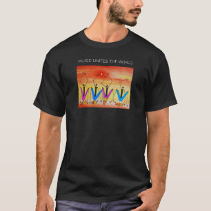 Aquarell Kenia Afrikanische Kunst, Sommerfestival T-Shirt