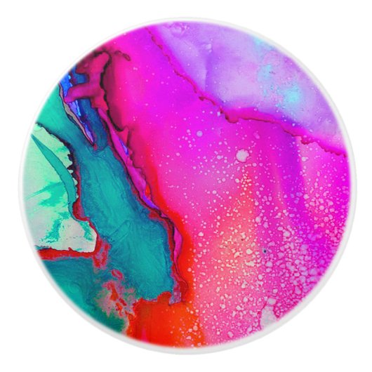 Aquarell Keramikknauf (Vorderseite)