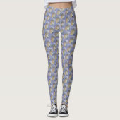 Aquarell-Kinderziege Leggings (Vorderseite)