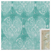 Aquarell-Kissen-Platten-Küste-Strand-Art Stoff (Nahaufnahme)