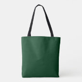 Aquarell-Kleeblatt-St.-Patricks-Tasche Tasche (Rückseite)
