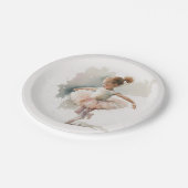 Aquarell Kleine Ballerina Paper Teller (Schrägansicht)