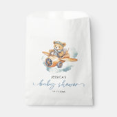 Aquarell Kleine Bärenspuppe Junge Geschenktütchen (Vorderseite)