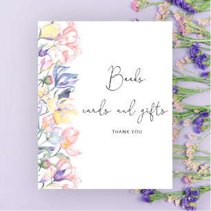 Aquarell kleine Blume Bücher und Geschenke Poster