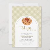 Aquarell Kleine Süsse Piepser Babydusche Einladung (Vorderseite)