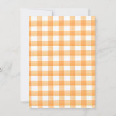 Aquarell Kleiner Schatz Orange Zitrone Danke (Rückseite)