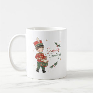 Aquarell kleiner Trommler Kaffeetasse