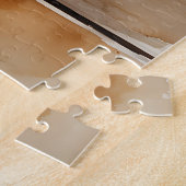 Aquarell-Knoblauchzopf Rustikal Puzzle (Seite)