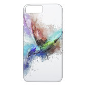 Aquarell-Kolibri Case-Mate iPhone Hülle (Rückseite)