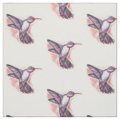 Aquarell-Kolibri Stoff (Muster)