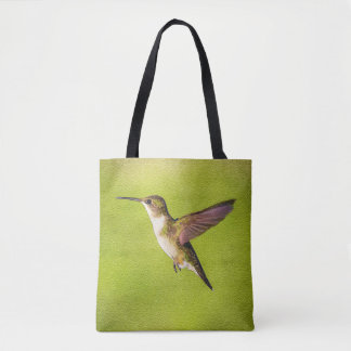 Aquarell-Kolibri Tasche