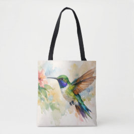 Aquarell Kolibri Tasche