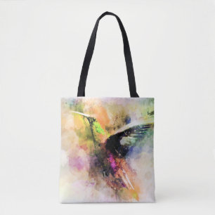 Aquarell Kolibri Tasche
