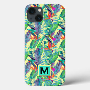 Aquarell-Kolibris   addieren Ihre Initiale iPhone 13 Hülle