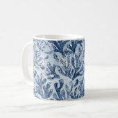 Aquarell Koralle Kaffeetasse (Vorderseite Links)