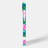 Aquarell-Korallenriff-Monogramm Case-Mate iPhone Hülle (Rückseite / Links)