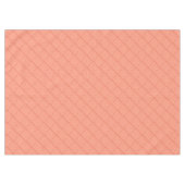 Aquarell-korallenroter Block Tischdecke (Vorderseite (Horizontal))
