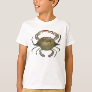 Aquarell-Krabbe - Grau T-Shirt